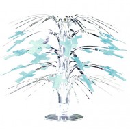 Radiant Blue Cross Christening / Communion Table Centrepiece